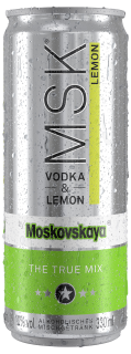 Moskovskaya Vodka &  Lemon 10 % Vol. - 0,33 l Dose
