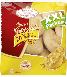 Y Coppenrath Großpack Brötchen -Goldstücke- 20 Stück
