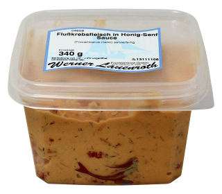 Werner Lauenroth Flusskrebsfleisch in Honig-Senf Sauce -...
