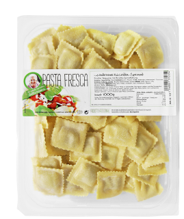 Pasta Tressini Quadrone Ricotta-Spinat - 1,00 kg Schale