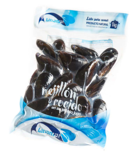 Pfahlmuscheln deli. frisch - 1,00 kg Beutel