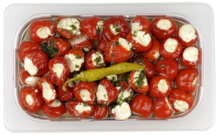 Mediterraner Genuss Peppino Rosso mit Frischkäse -...