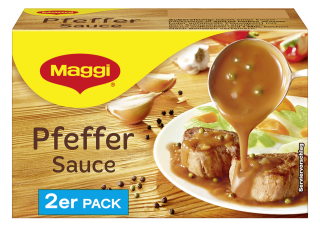 Maggi Delikatess Saucen Doppelpack Pfeffersauce - 52 g Paket