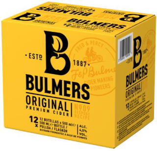 Bulmers Original Apfelwein - 12 x 0,50 l Flaschen