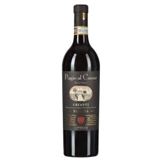 Poggio Al Casone Chianti Riserva  Rotwein fein-würzig - 0,75 l Flasche