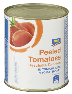 aro Tomaten geschält, in Tomatensaft - 800 g Dose