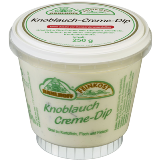 Dahlhoff Feinkost Knoblauch-Creme-Dip mit frischen...