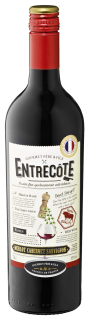 Les Grands Chais Entrecôte Merlot Cabernet Syrah Rotwein trocken - 0,75 l Flasche