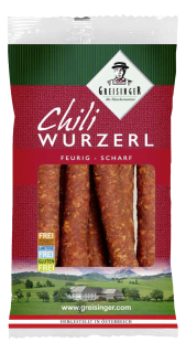 Greisinger Chiliwurzerl - 150 g Packung
