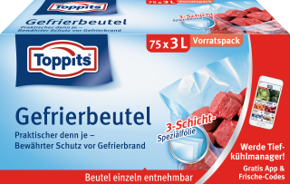 Toppits Gefrierbeutel