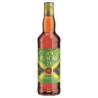 Old Pascas Dark Rum 73 % Vol. 0,7 l Flasche