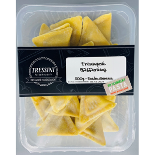 Pasta Tressini Triangoli Pfifferlinge - 500 g Schale