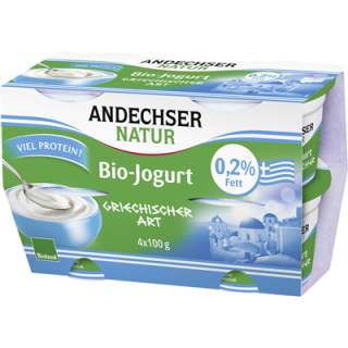 Andechser Natur Bio Bio-Joghurt griechischer Art Natur...