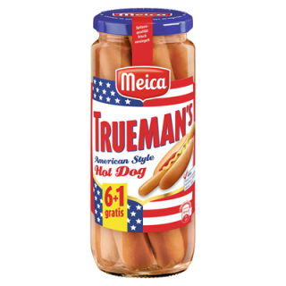 Meica Würstchen Truemans American Style Hot Dog 7...