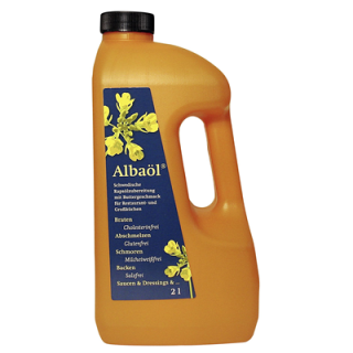 Alba Schwedische Rapsöl-Zubereitung mit Buttergeschmack - 1 x 2 l Flasche