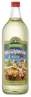 Hüttenglut Glühwein Weiß - 1,00 l Flasche