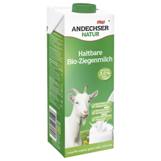Andechser Natur H-Ziegenmilch 3 % Fett - 1,00 l Stück