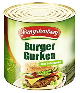 Hengstenberg Burger Gurken - 3 x 2,45 kg Dosen