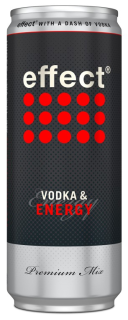 Three Sixty Vodka + effect Energy - 0,33 l Dose