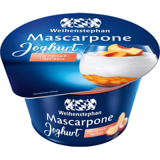 Weihenstephan Joghurt Mascarpone Pfirsisch-Apriko - 1 x...