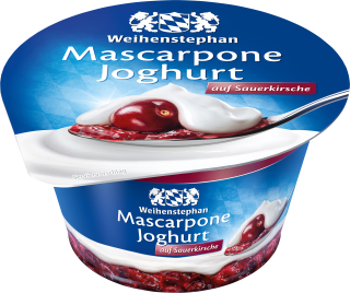 Weihenstephan Joghurt mit Mascarpone Sauerkirsche Fett -...