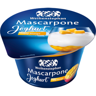 Weihenstephan Joghurt mit Mascarpone Mango Fett - 150 g...