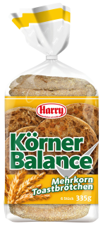 Harry Toastbrötchen Körner Balance - 335 g Beutel