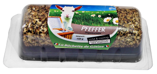 La Buchette de Gatine Ziegenfrischkäse-Rolle Pfeffer...