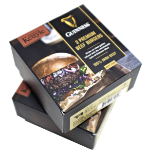 Guinness Beef Burgers - 1 kg Packung