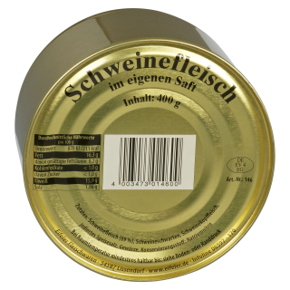 Schweinefleisch in Büchse 400 g