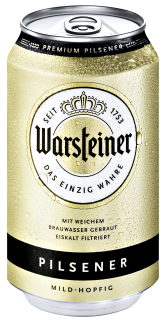 Warsteiner Premium Pilsener - 0,33 l Dose