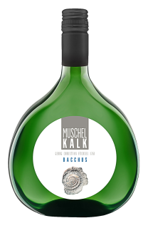 Muschelkalk Bacchus Kabinett Weißwein halbtrocken -...