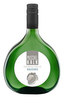 Muschelkalk Bacchus Kabinett Weißwein halbtrocken -...