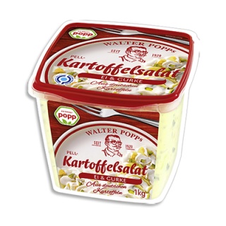 Popp Pellkartoffelsalat mit Ei & Gurke 1 kg Dose