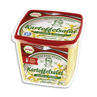 Popp Pellkartoffelsalat mit Gurke & Zwiebel 1 kg Dose