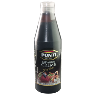 Genuport Ponti Balsamico Creme dunkel, Creme aus Aceto...