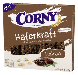 Corny Haferkraft-Riegel Kakao - 140 g Schachtel