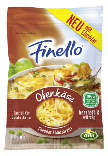 Arla Finello Geriebener Käse - 150 g Stück