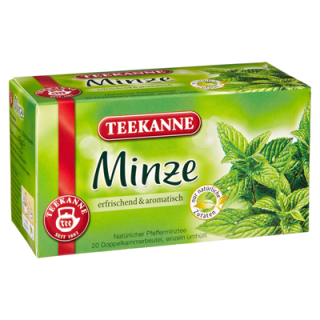 Teekanne Kräuter/Pfefferminz 20er