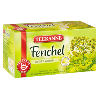 Teekanne Kräuter Fenchel 20er