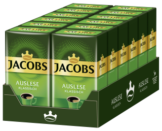 Jacobs Auslese Klassisch - 12 x 500 g Packungen