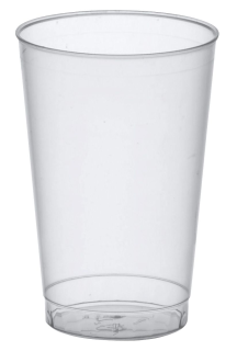 Papstar Becher Transparent Polypropylen (PP) Ø 7,8 cm