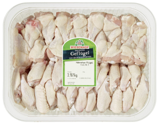 Hähnchenflügel gekühlt, roh, geteilt ca....