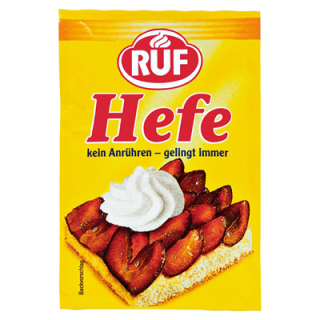 Ruf Trockenbackhefe 3er