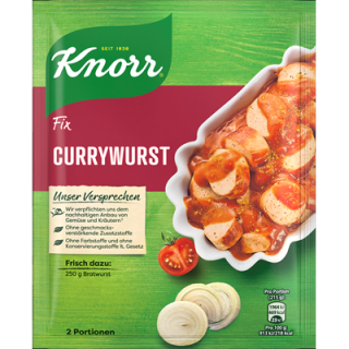 Knorr Fix für Currywurst - 36 g Beutel
