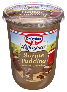 Dr. Oetker Sahne Pudding Vollmilch-Schokolade  - 1 Becher