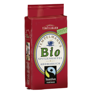 Tempelmann Bio Fairtrade Spitzenkaffee - 500 g Packung