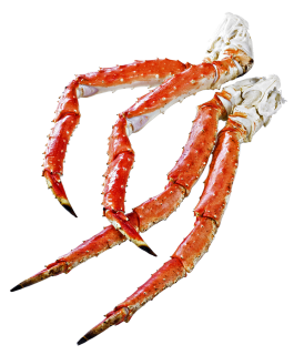 King Crabs Legs - Königskrabbenbeine gekocht - 1,00 kg