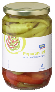 aro Peperoncini mild - 680 g Glas