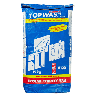 Topwash Power Vollwaschmittel Pulver - 15 kg Packung